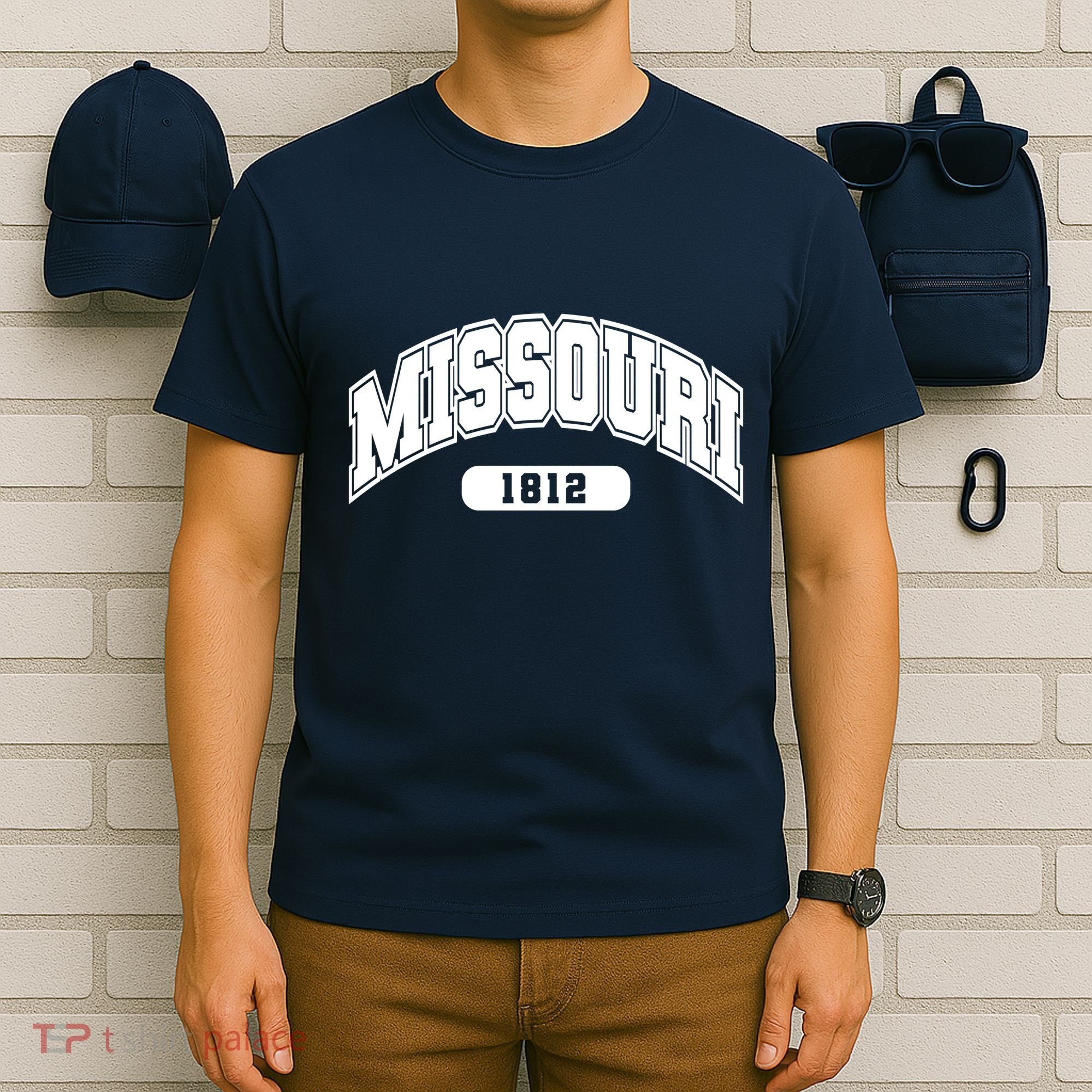 Missouri Collegiate Style 1812 T-Shirt
