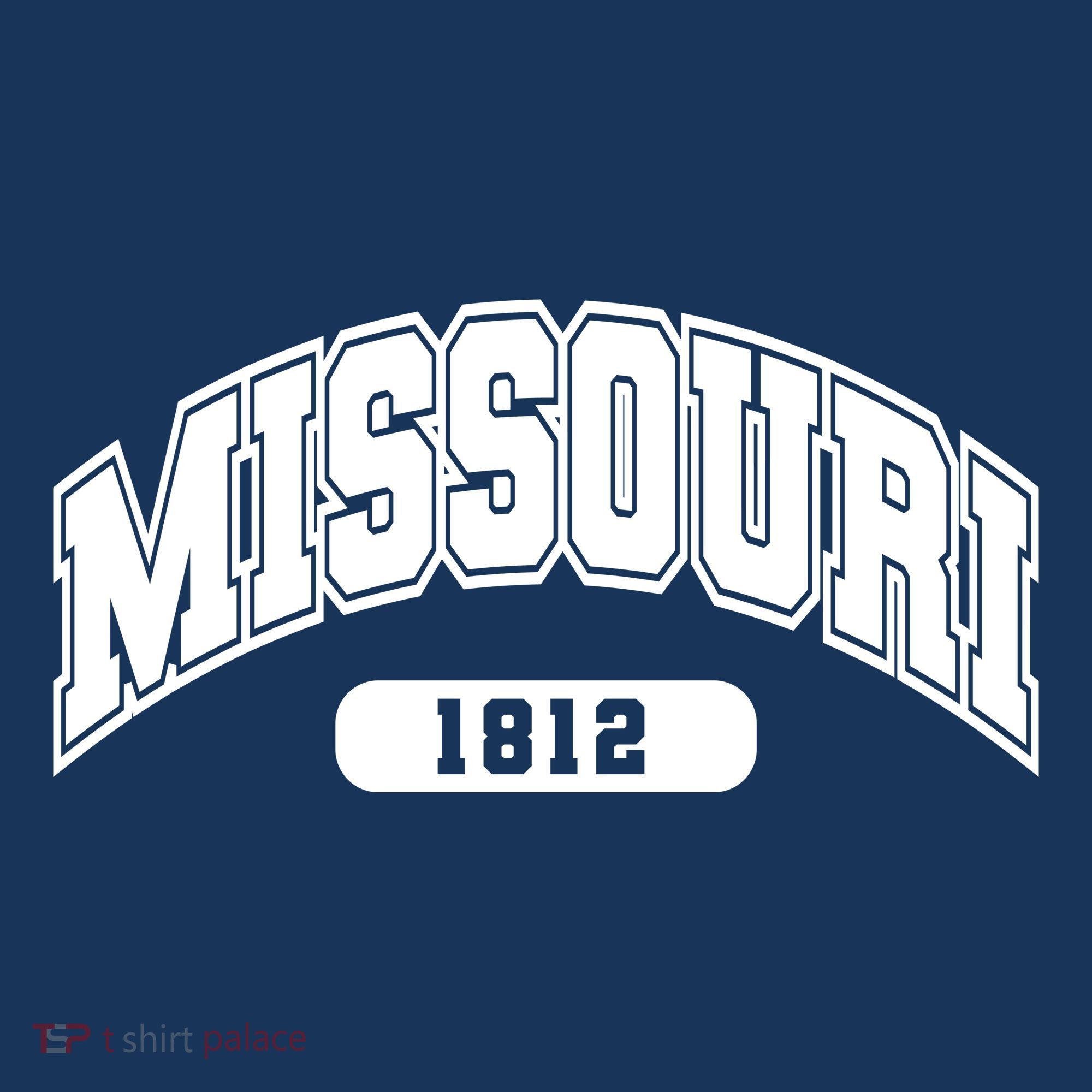 Missouri Collegiate Style 1812 T-Shirt