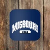 Missouri Collegiate Style 1812 Coaster thumb 0