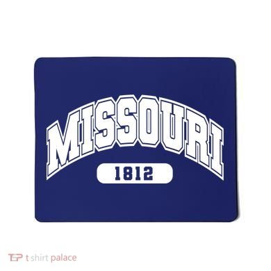 Missouri Collegiate Style 1812 Mousepad