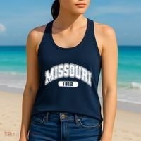 Missouri Collegiate Style 1812 Women's Tank Top thumb 2
