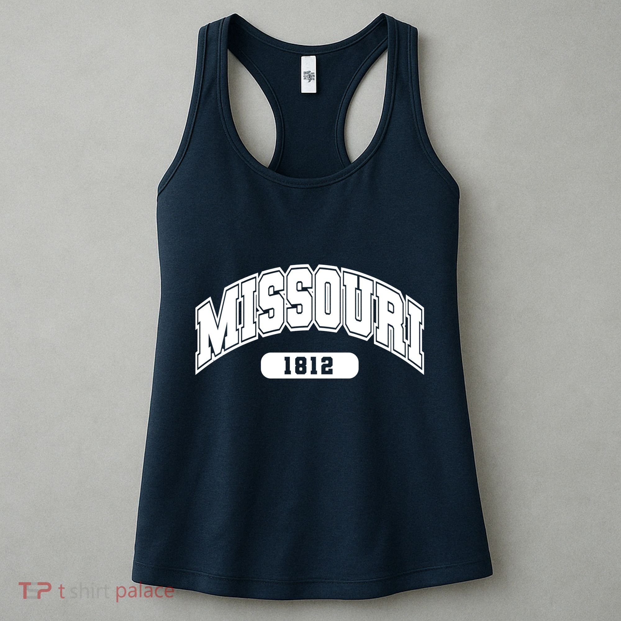 Missouri Collegiate Style 1812 Women's Tank Top