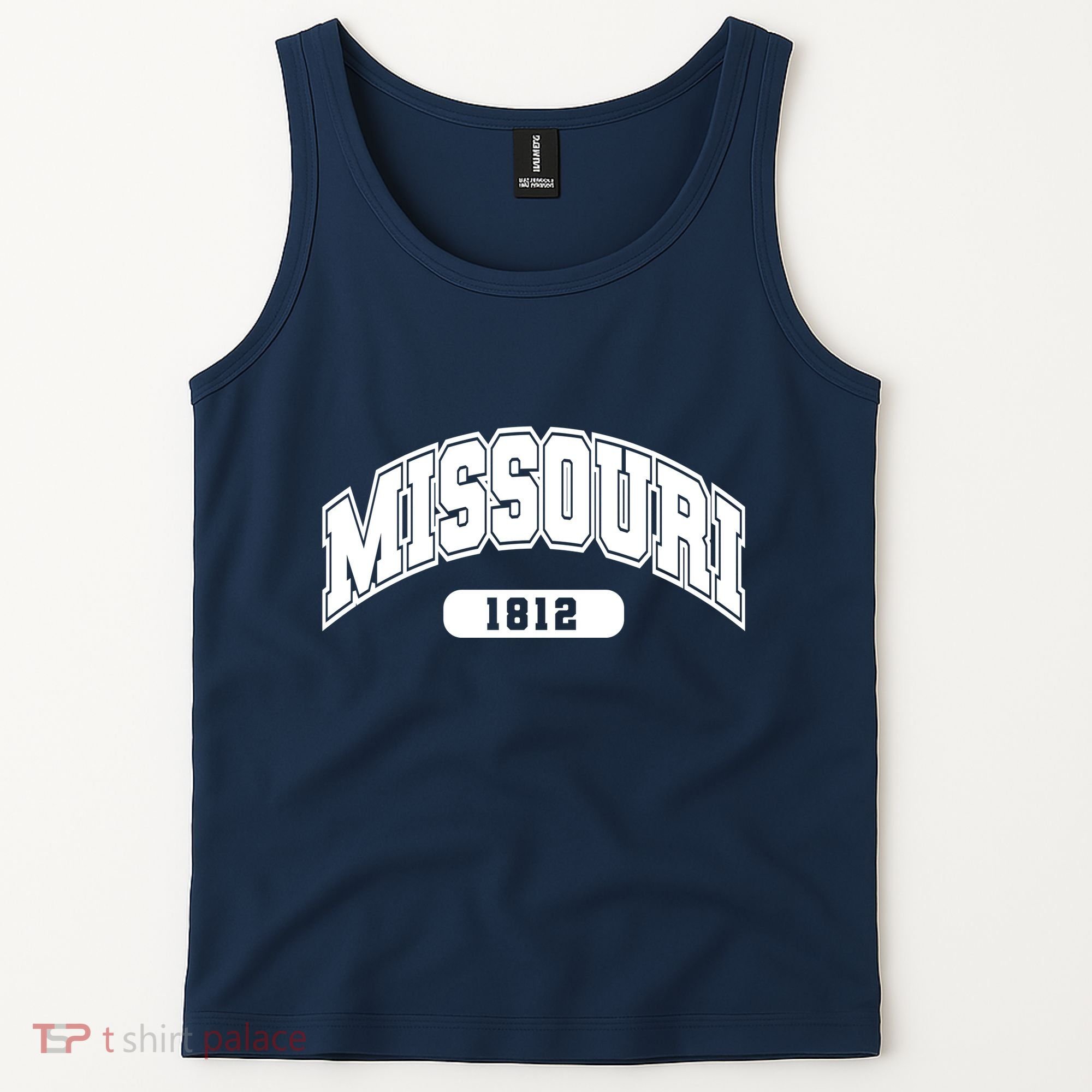 Missouri Collegiate Style 1812 Tank Top