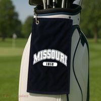 Missouri Collegiate Style 1812 Golf Towel thumb 2