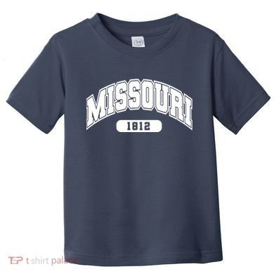 Missouri Collegiate Style 1812 Toddler T-Shirt