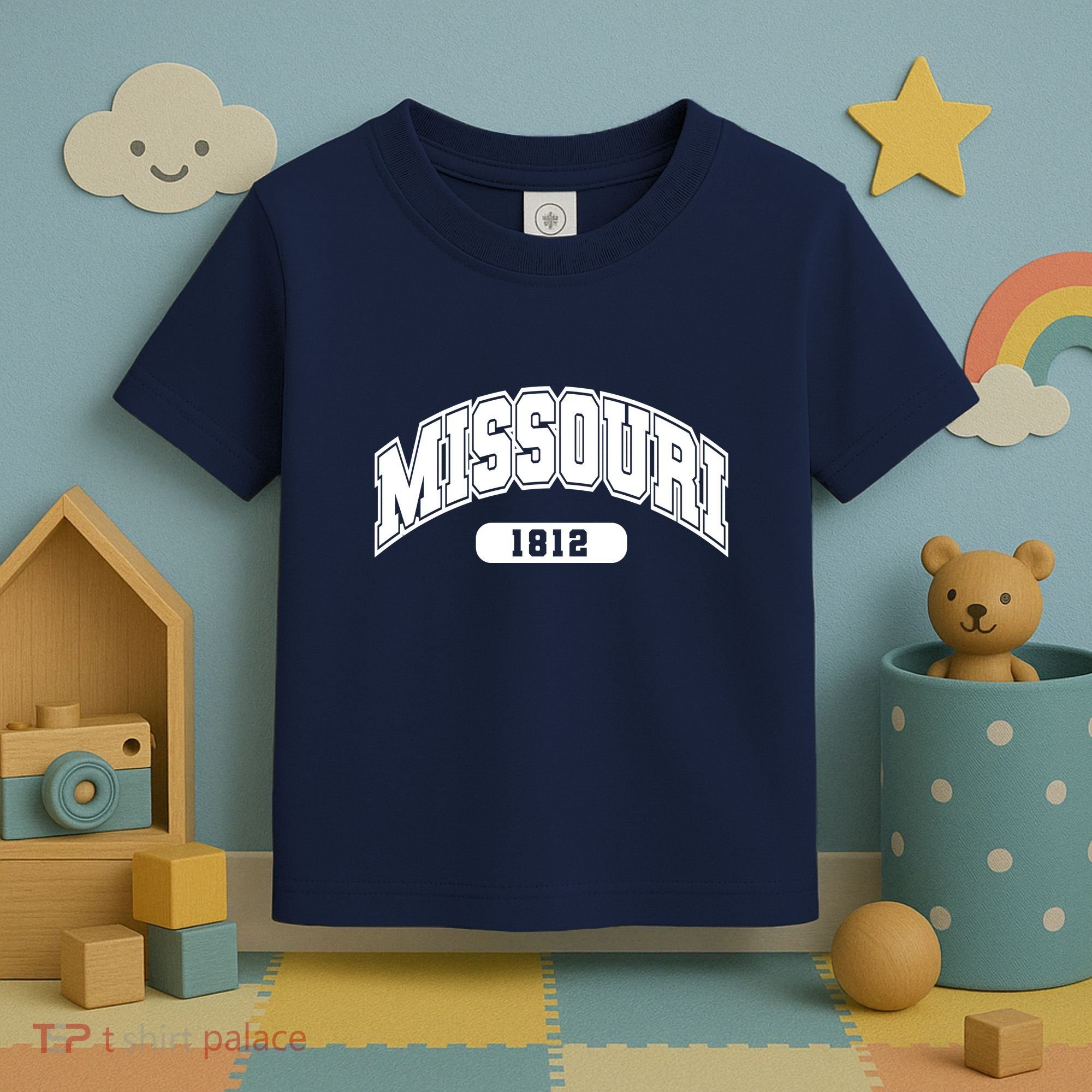 Missouri Collegiate Style 1812 Toddler T-Shirt