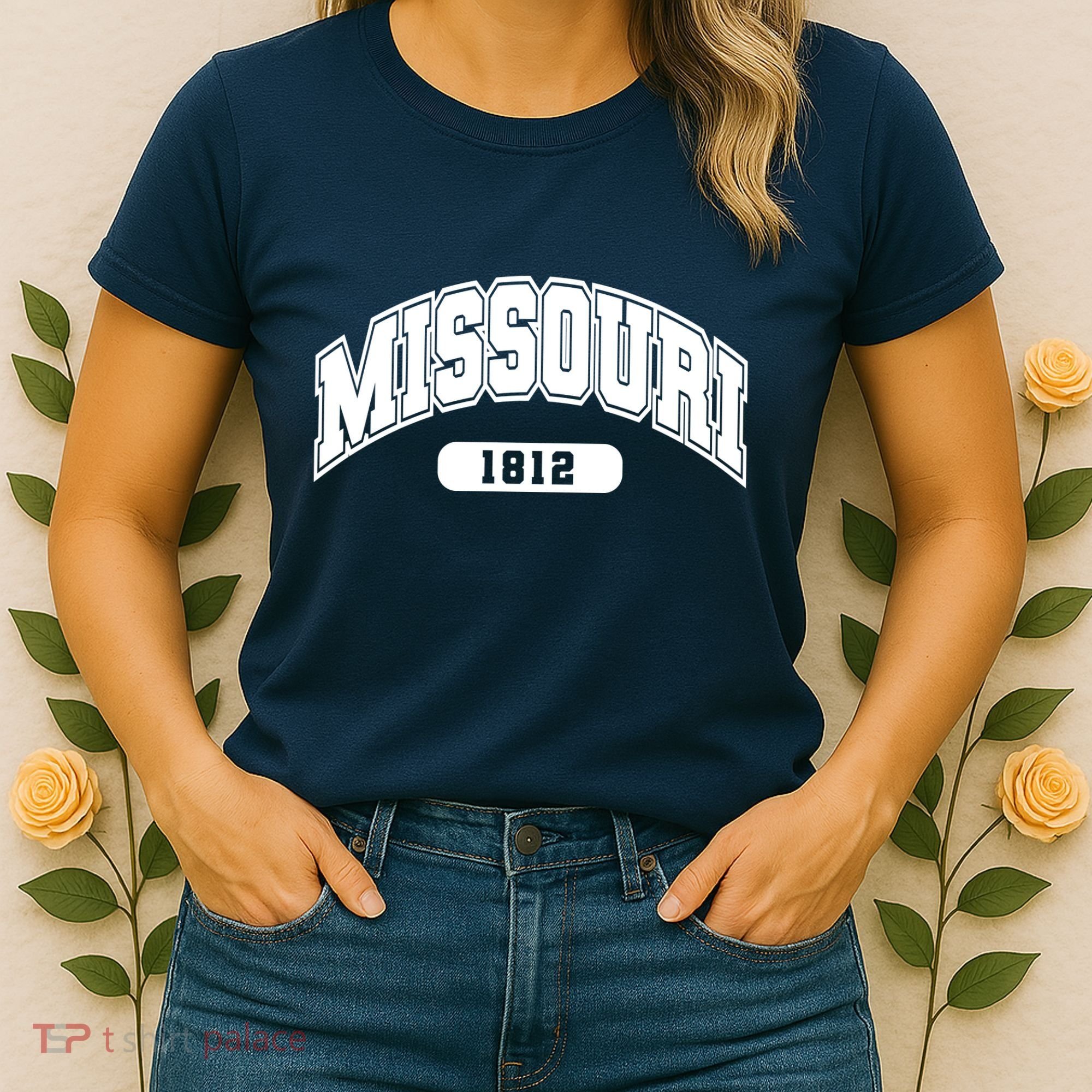 Missouri Collegiate Style 1812 Women's T-Shirt