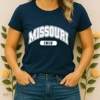 Missouri Collegiate Style 1812 Women's T-Shirt thumb 2