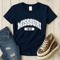 Missouri Collegiate Style 1812 Women's T-Shirt thumb 3