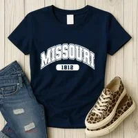 Missouri Collegiate Style 1812 Women's T-Shirt thumb 3