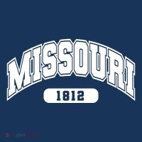 Missouri Collegiate Style 1812 Kids Long Sleeve Shirt thumb 2