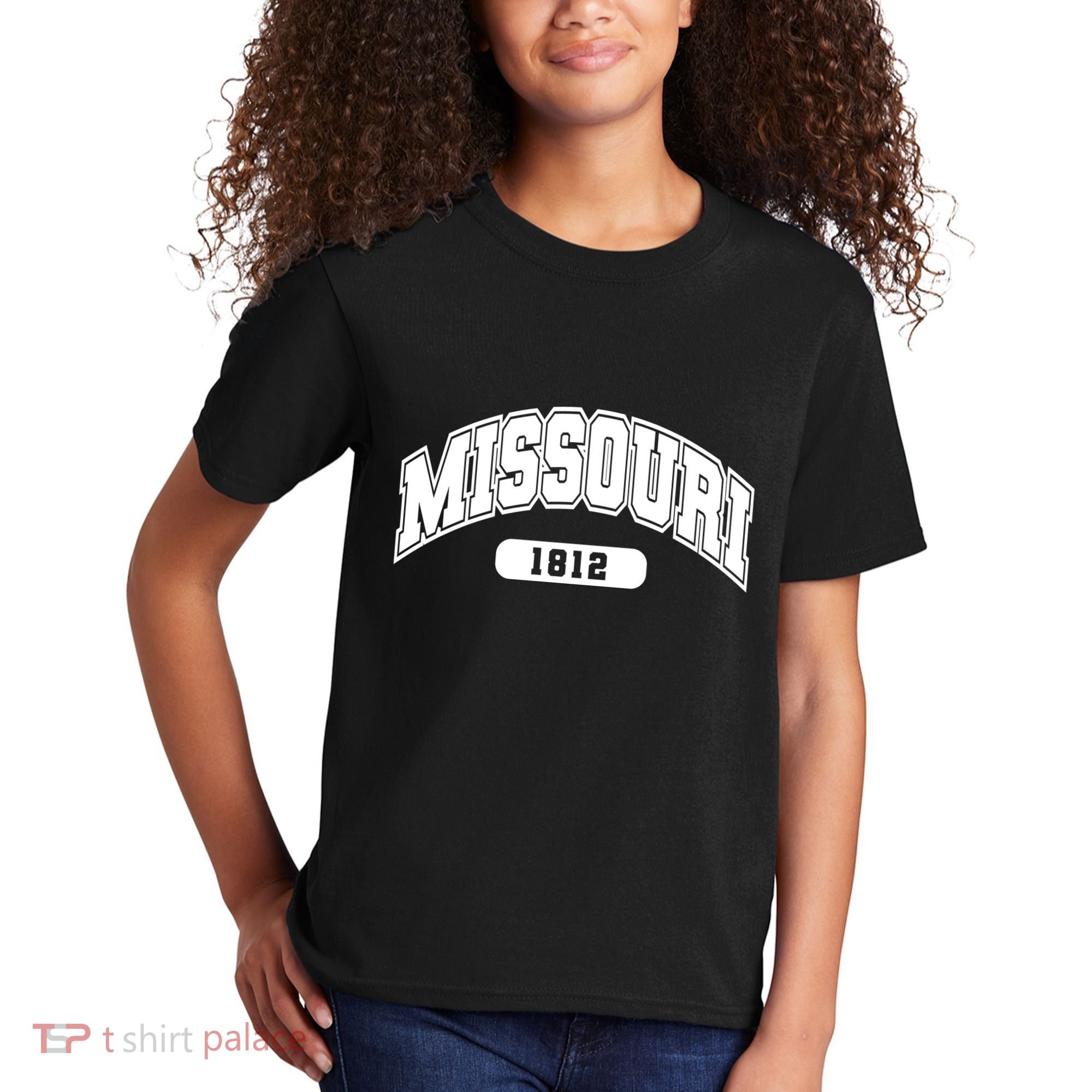 Missouri Collegiate Style 1812 Kids T-Shirt