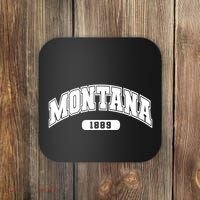 Montana Collegiate Style 1889 Coaster thumb 0