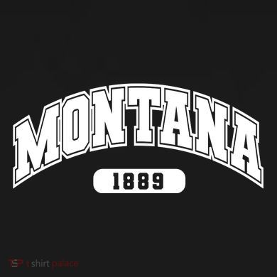 Montana Collegiate Style 1889 Flat Bill Trucker Hat