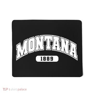 Montana Collegiate Style 1889 Mousepad