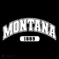 Montana Collegiate Style 1889 Ornament thumb 1