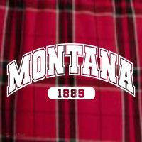 Montana Collegiate Style 1889 Women's Flannel Plaid Pajama Pants thumb 2
