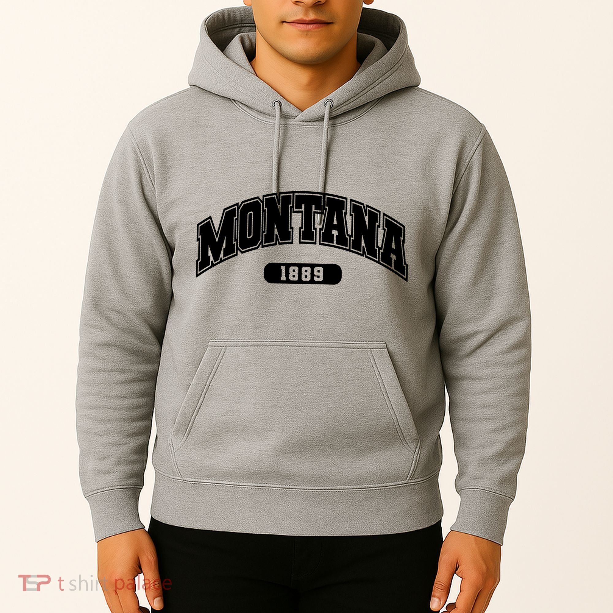 Montana Collegiate Style 1889 Hoodie