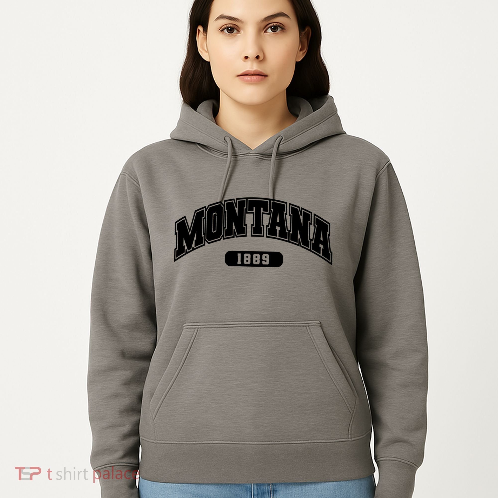Montana Collegiate Style 1889 Hoodie