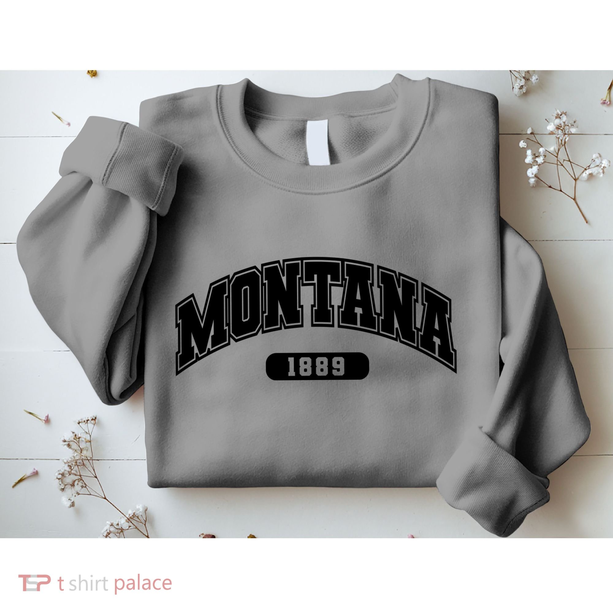 Montana Collegiate Style 1889 Sweatshirt