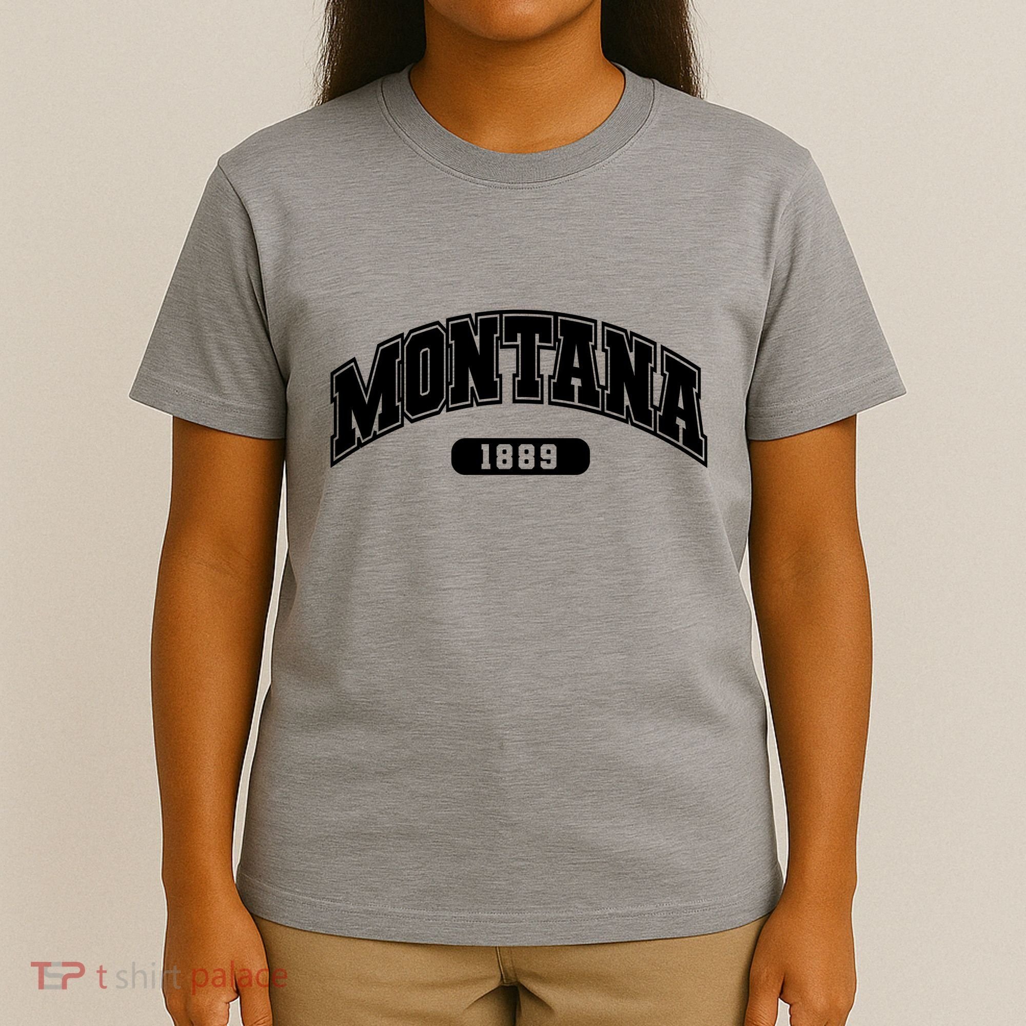 Montana Collegiate Style 1889 T-Shirt