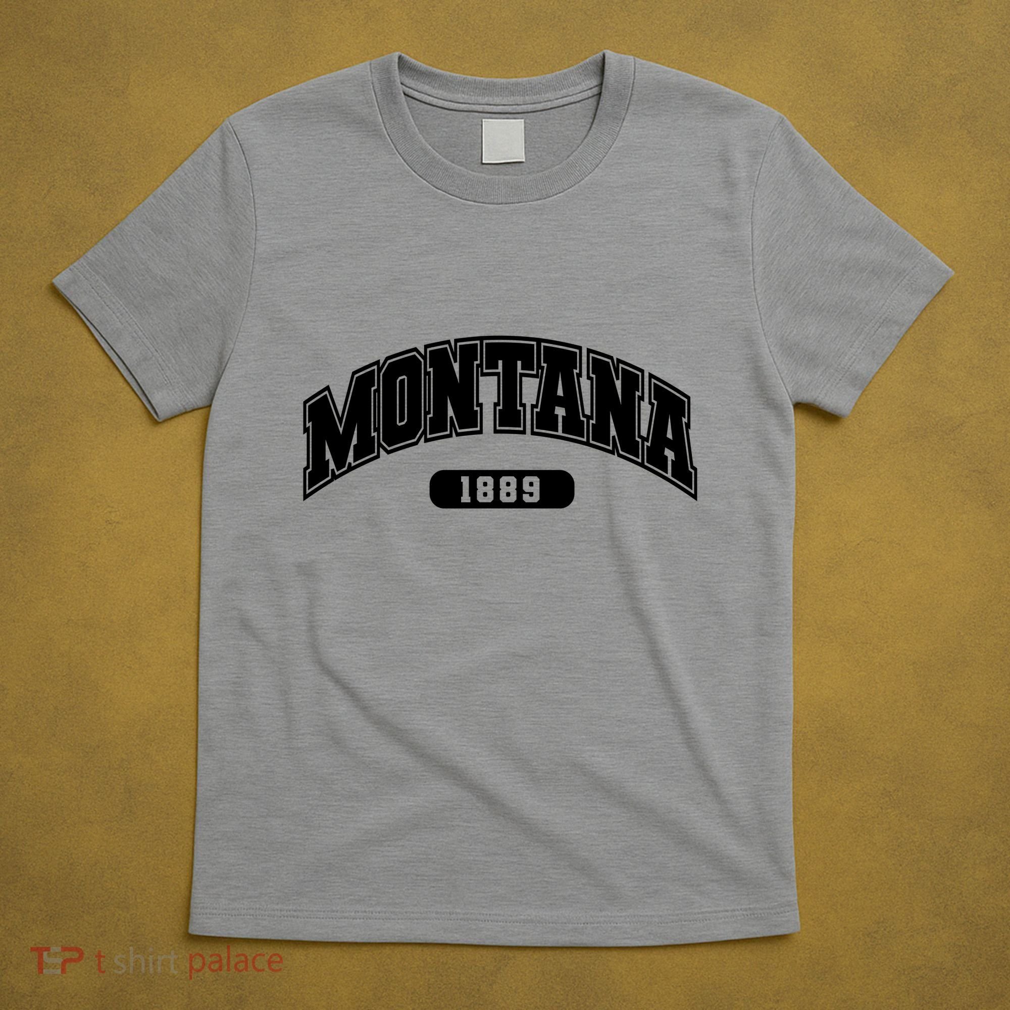 Montana Collegiate Style 1889 T-Shirt