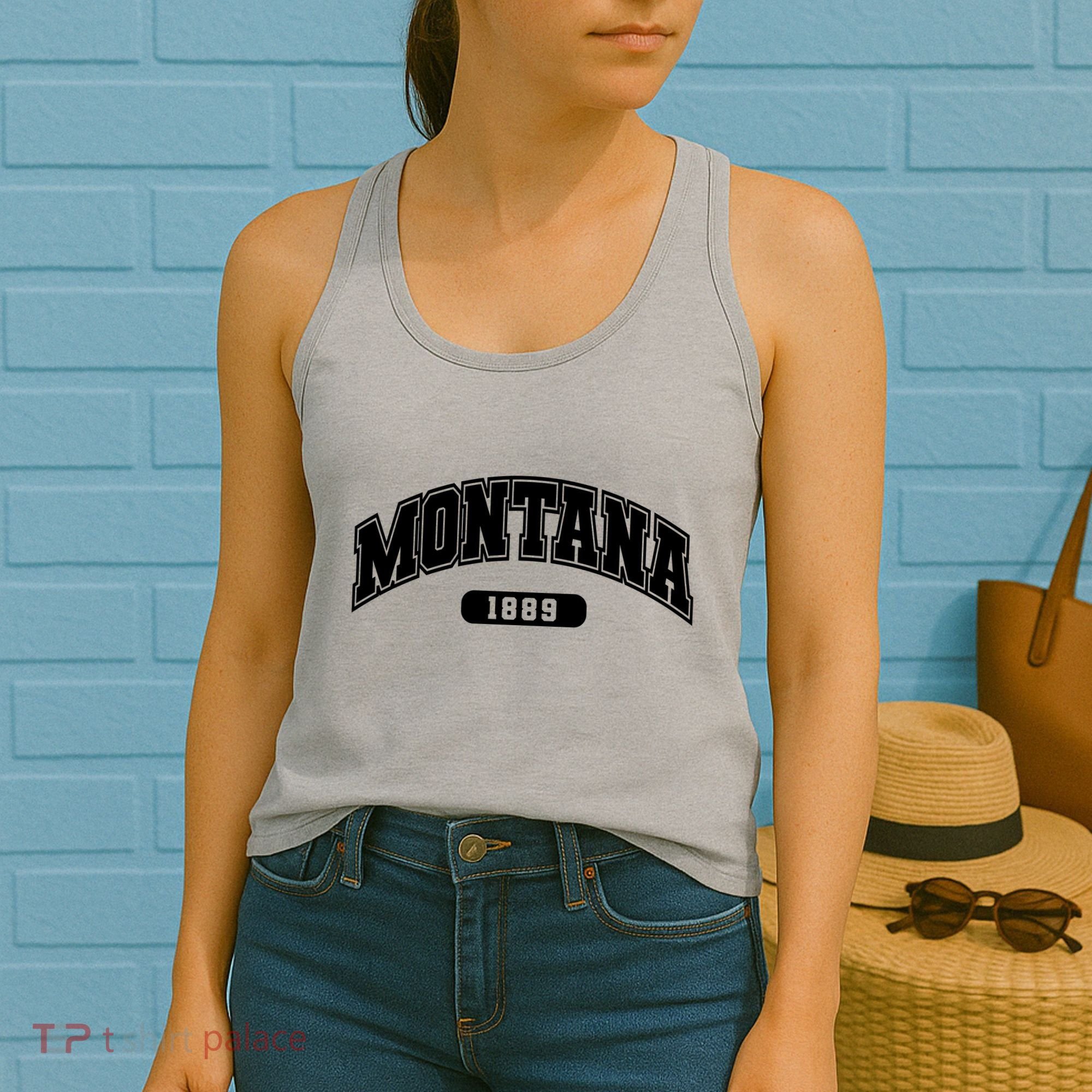 Montana Collegiate Style 1889 Women's Tank Top