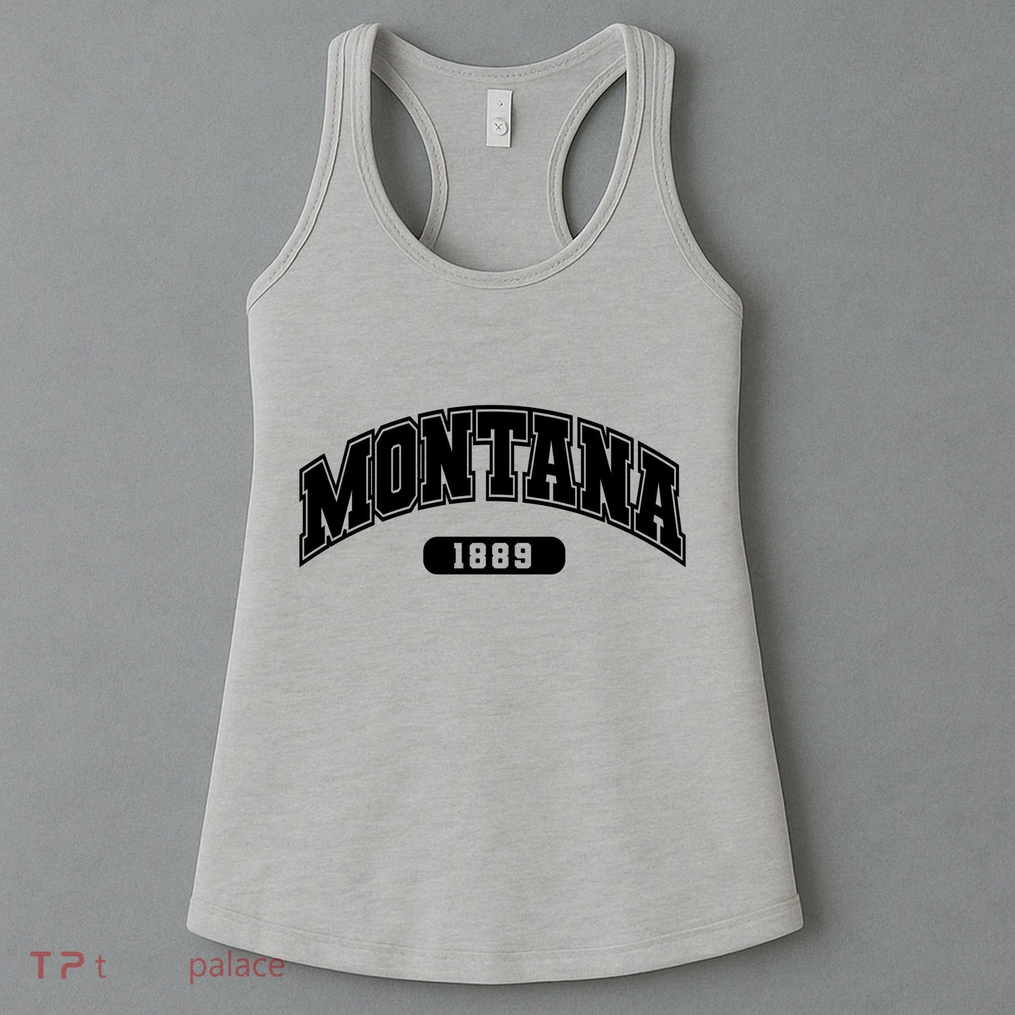 Montana Collegiate Style 1889 Women's Tank Top