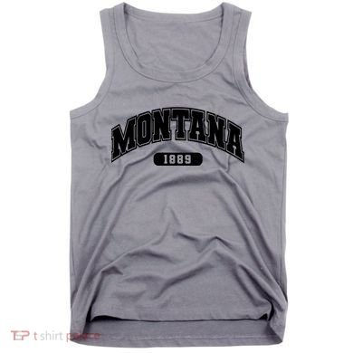 Montana Collegiate Style 1889 Tank Top