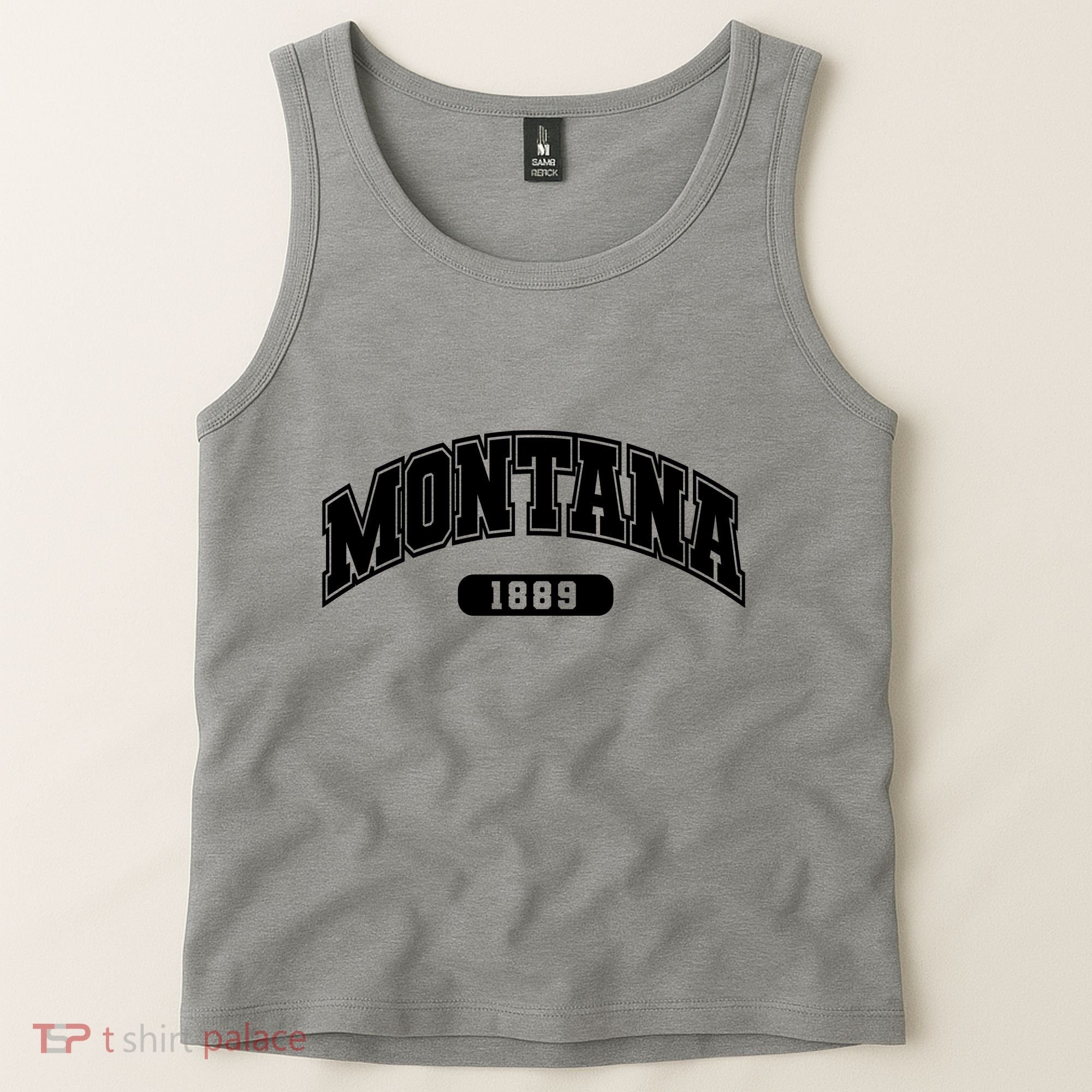 Montana Collegiate Style 1889 Tank Top