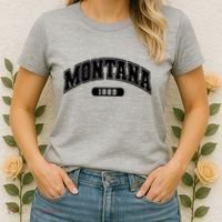 Montana Collegiate Style 1889 Women's T-Shirt thumb 2