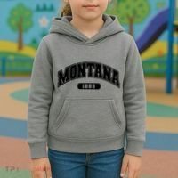 Montana Collegiate Style 1889 Kids Hoodie thumb 3