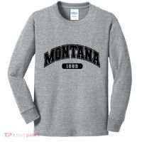 Montana Collegiate Style 1889 Kids Long Sleeve Shirt thumb 0