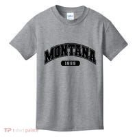 Montana Collegiate Style 1889 Kids T-Shirt thumb 0
