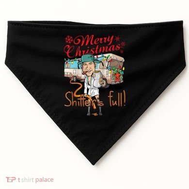 Merry Christmas Shitter's Full USA-Made Doggie Bandana