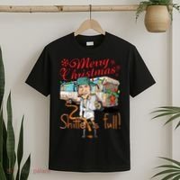 Merry Christmas Shitter's Full T-Shirt thumb 2