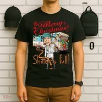 Merry Christmas Shitter's Full T-Shirt thumb 6