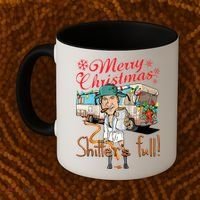 Merry Christmas Shitter's Full Coffee Mug thumb 2