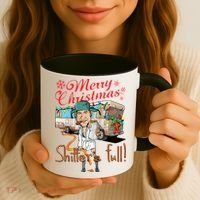 Merry Christmas Shitter's Full Coffee Mug thumb 3