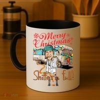Merry Christmas Shitter's Full Coffee Mug thumb 4