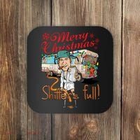 Merry Christmas Shitter's Full Coaster thumb 0