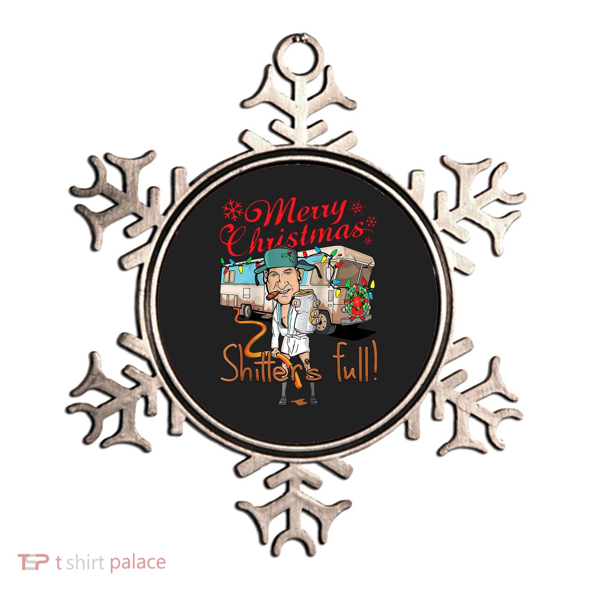 Merry Christmas Shitter's Full Ornament