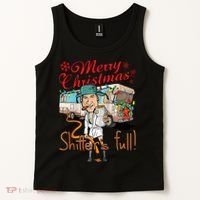 Merry Christmas Shitter's Full Tank Top thumb 2