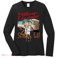 Merry Christmas Shitter's Full Women's Long Sleeve Shirt thumb 0