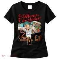 Merry Christmas Shitter's Full Women's T-Shirt thumb 0