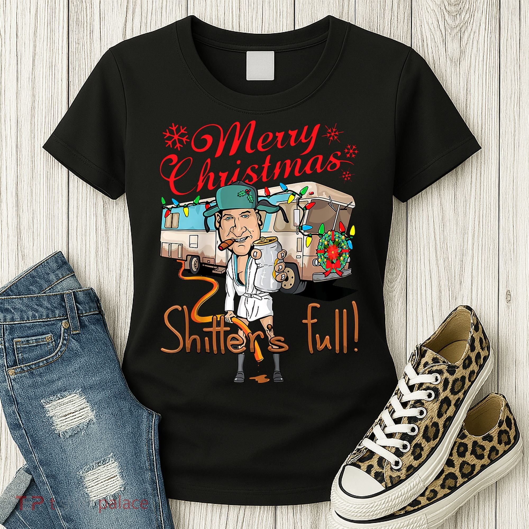 Merry Christmas Shitter's Full Women's T-Shirt