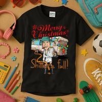 Merry Christmas Shitter's Full Kids T-Shirt thumb 3
