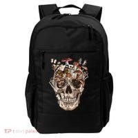 Mushroom Collector Skull Gift Backpack thumb 0