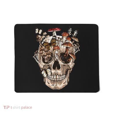 Mushroom Collector Skull Gift Mousepad