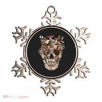 Mushroom Collector Skull Gift Ornament thumb 0